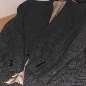 Banana Republic Heritage Micro Check Suit